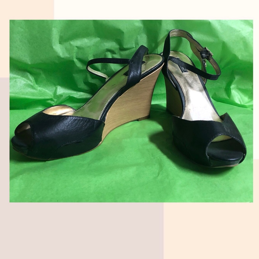 Leather wedges